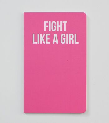 Combattez comme une fille - Carnet Pink Girl Power - WAN19204 1