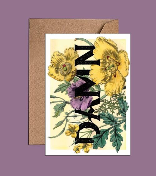 Damn Rude Posh Card – WAC18812