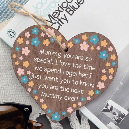 Handmade Mummy Gift Novelty Hanging Plaque Gifts For Mum Birthday Gifts From Son