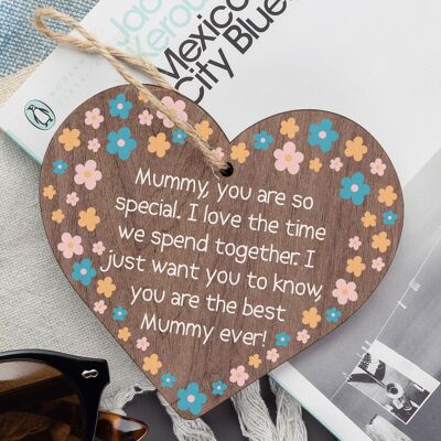 Handgefertigtes Geschenk für Mama, originelles Hängeschild, Geschenke für Mama, Geburtstagsgeschenke vom Sohn