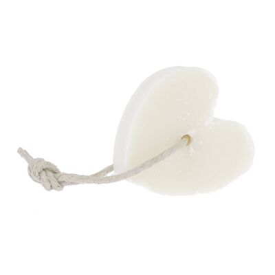 Sapone al latte di capra 85 gr Cuore con corda