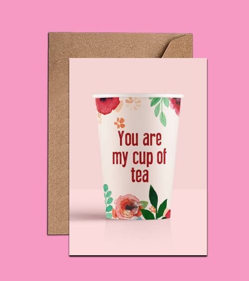 You Are My Cup of Tea Birthday Card - WAC18505