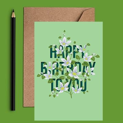 Happy Birthday To You – WAC18141