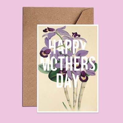 Carte de fête des mères heureuse Iris - WAC18551