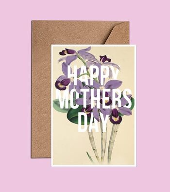 Carte de fête des mères heureuse Iris - WAC18551 1