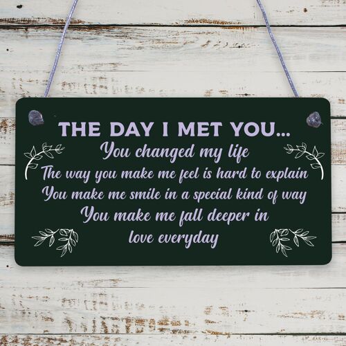 Anniversary Birthday Christmas Gift For Boyfriend Girlfriend Husband Wife Plaque