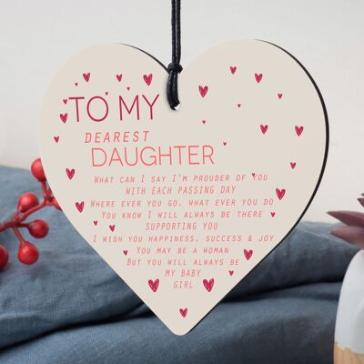 Daughter Gifts From Dad Mum 18th 21st Birthday Gift Card Mother Daughter Gifts