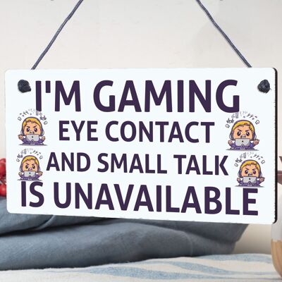 Gamer Games Room Neuheit Gaming Schild für Jungen Schlafzimmer Geschenk für Ihn Männer