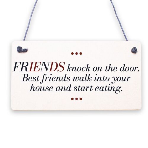 Friendship Plaques Gifts For Women Best Friend Christmas Birthday THANK YOU Sign