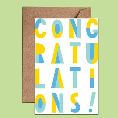 Congratulations Card - WAC18512