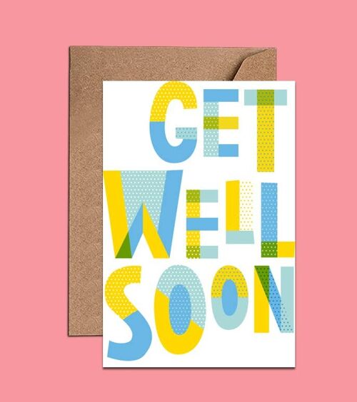 Get well soon card - WAC18510