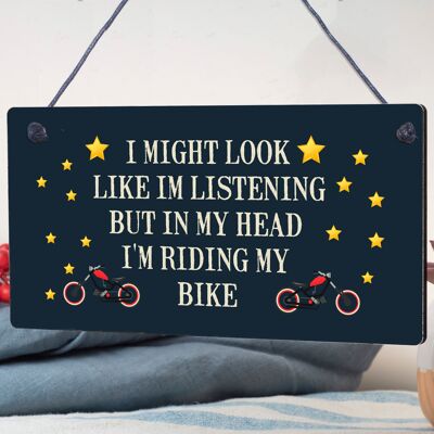 Biking Gifts For Men Dad Grandad Son Cyclist Lover Novelty Garage Man Cave Sign