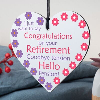 Novelty Retirement Gift for Him Her Colleague Good Luck Leaving Gift Keepsake