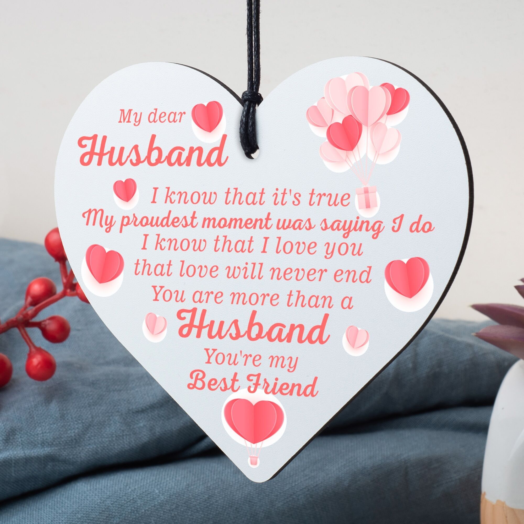 Old English Co. Biglietto D'Auguri Divertente "I Like You" Per San Valentino E Anniversari - Formato 15x15 Cm Con Busta