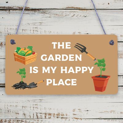 Neuheits-Gartenschild, Geschenk für Gärtner, Mutter, Nan, Heimdekoration, Gartenschuppen-Plakette