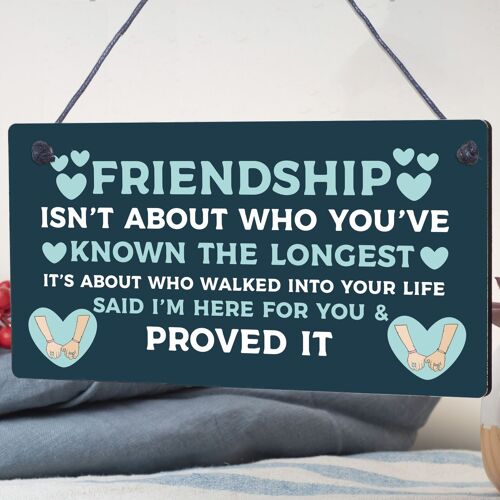 Friendship Sign Gift For Best Friend Women Birthday Christmas Thank You Gift