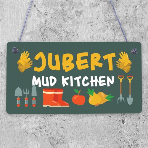 Personalised Colourful Mud Kitchen Sign For Garden Daughter Son Gift Home Gift
