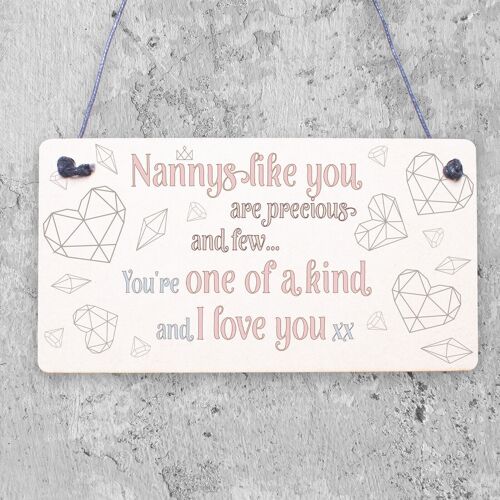 Special Gifts for Nanny Nan Granny Hanging Plaque Sign Birthday Christmas Xmas