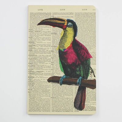 Tukan Notizbuch - Notizblock - Tagebuch - WAN18324