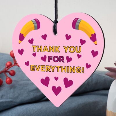 Teacher Thank You Gifts End Of Term Leaving Gift Gift Teaching Assistant Tutor
