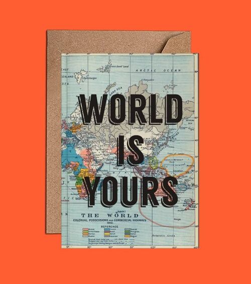 World is yours Card - WAC21101