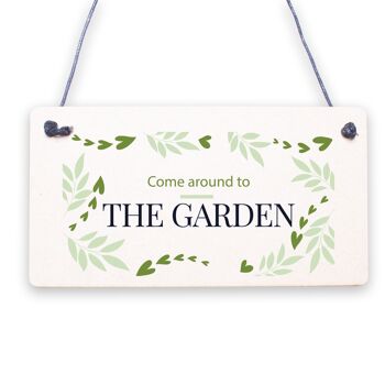Plaque fantaisie I'm In The Garden, panneau de maison d'été, abri de jardin, cadeaux d'amitié
