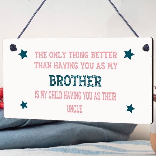Novelty Brother Uncle Gifts For Christmas Birthday Present From Sister Keepsake