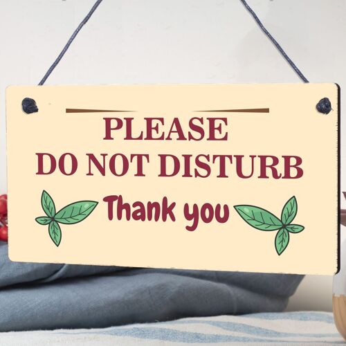 Do Not Disturb Sign Hotel Guest House Housekeeping Sign Hanging Door Plaque