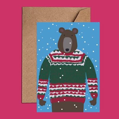 Christmas Jumper Card – WAC18423