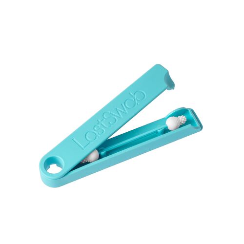 Coton-tige réutilisable bébé/enfant, zéro déchet, LastSwab Bébé Turquoise