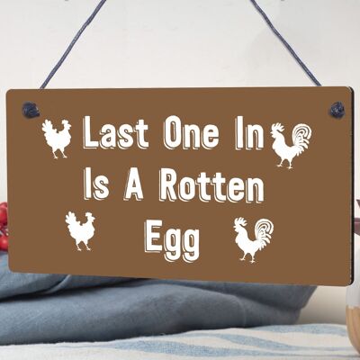 Funny Chicken Signs Novelty Chicken Coop Garden Decor Signs Animal Pet Gifts