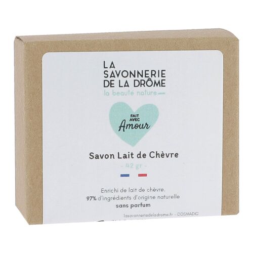 Savon lait de Chèvre forme Coeur 42 gr