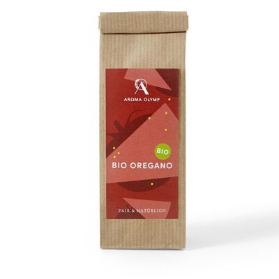 Organic oregano 25 g in kraft paper bag