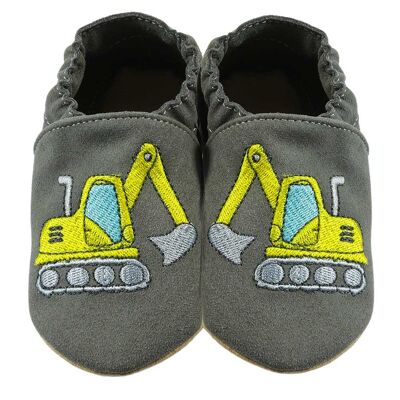 Crawling shoes RecyStep excavator gray