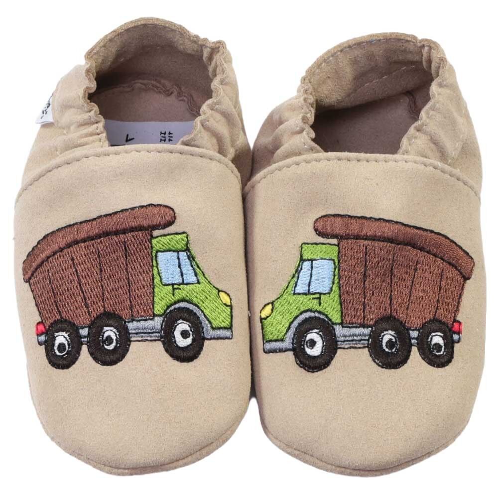 Kinderschuhe RecyStep LKW beige