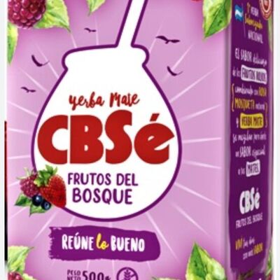 CBSé Mate Tradicional - Frutos del Bosque - 500g