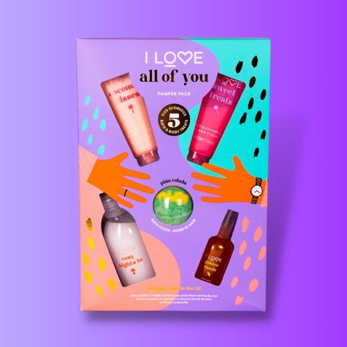 I Love - All of You Pamper Pack