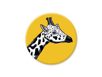 Girafe aimantée ronde