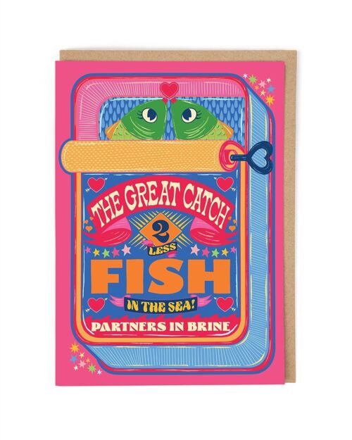 Partners In Brine Greeting Card