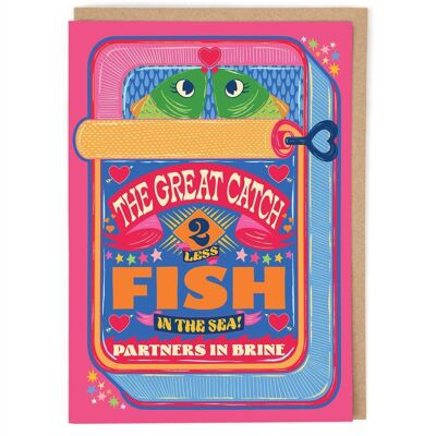 Partners In Brine Greeting Card