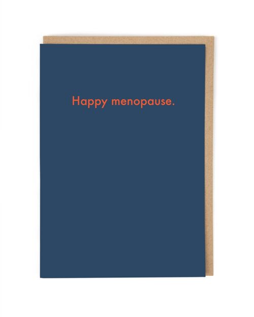 Happy Menopause Birthday Card