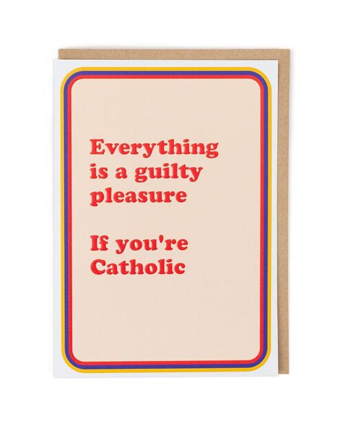 Guilty Pleasure Greeting Card