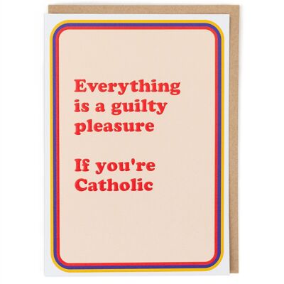 Guilty Pleasure Greeting Card