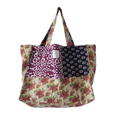 Kantha shopping bag N°344