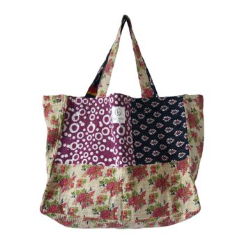 Cabas en kantha N°344 1