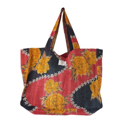Kantha shopping bag N°347