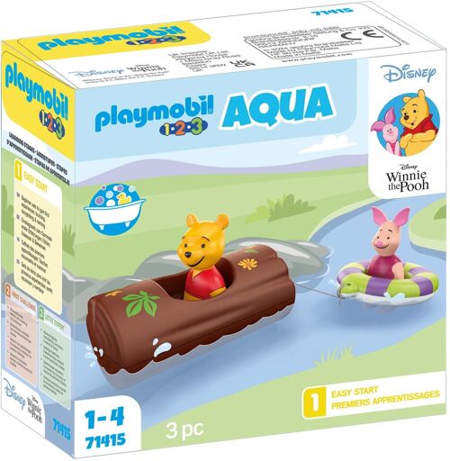 Playmobil 71415 - 1.2.3 Winnie Et Porcinet Sur Le Tronc