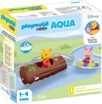 Playmobil 71415 - 1.2.3 Winnie Et Porcinet Sur Le Tronc 1