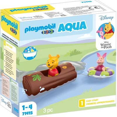 Playmobil 71415 - 1.2.3 Winnie Et Porcinet Sur Le Tronc