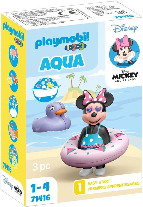 Playmobil 71416 - 1.2.3 Minnie Bouée Mickey